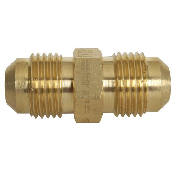 Jaycar 5/16" SAE Male to Male Gas Fitting – Brass