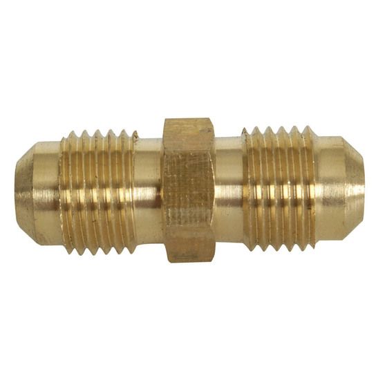 Jaycar 3/8" SAE Male to Male Gas Fitting – Brass