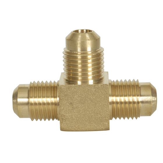 Jaycar 5/16" SAE Male Tee Gas Fitting – Brass