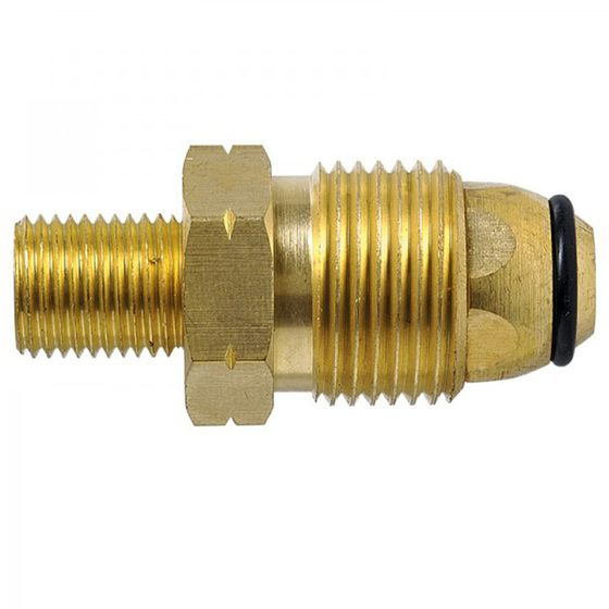GAS FITTINGS - POL NUT TAIL - 1/4" BSP M