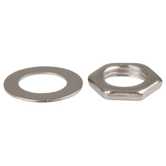 16mm Potentiometer Nuts & Washers – Pack of 12 | Jaycar RP7500