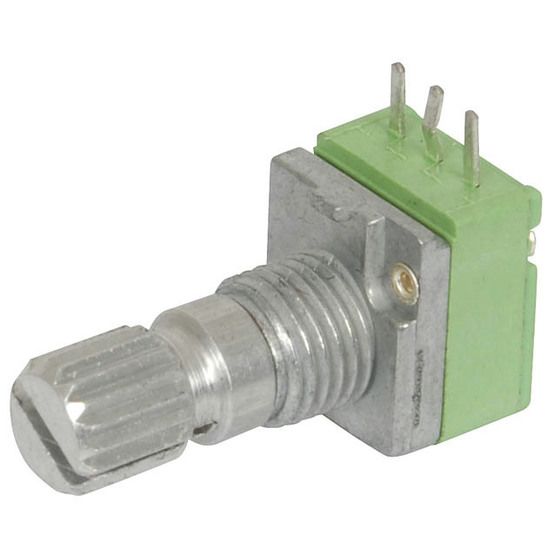 Jaycar 50K Ohm Linear (B) Single Gang 9mm Potentiometer – 0.05W, 50VAC Rated