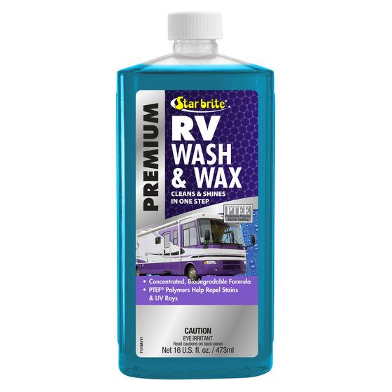 RV Wash & Wax 473ml – Clean and Protect Fibreglass, Metal, Plastic, Rubber & Glass in One Step | JAYCAR