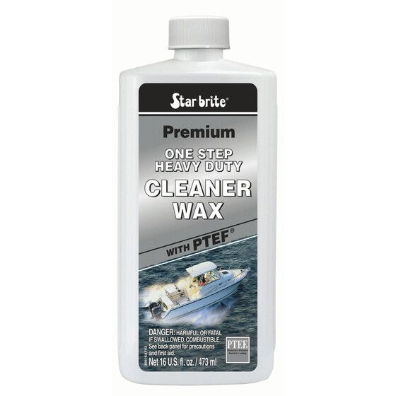 Premium Cleaner & Wax with PTEF 473ml – Restores Fibreglass & Paint, Blocks UV, Deep Gloss | JAYCAR