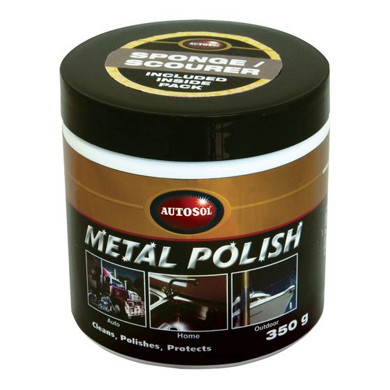 AutoSol Metal Polish Paste 350g – German-Made, Applicator Included