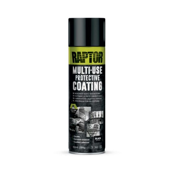 RAPTOR 1K Multi-Use Protective Coating 450ml – Black (Jaycar)