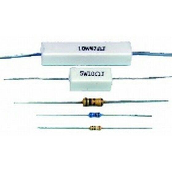 0 OHM 0.25 WATT CARBON FILM RESISTORS - PACK OF 8