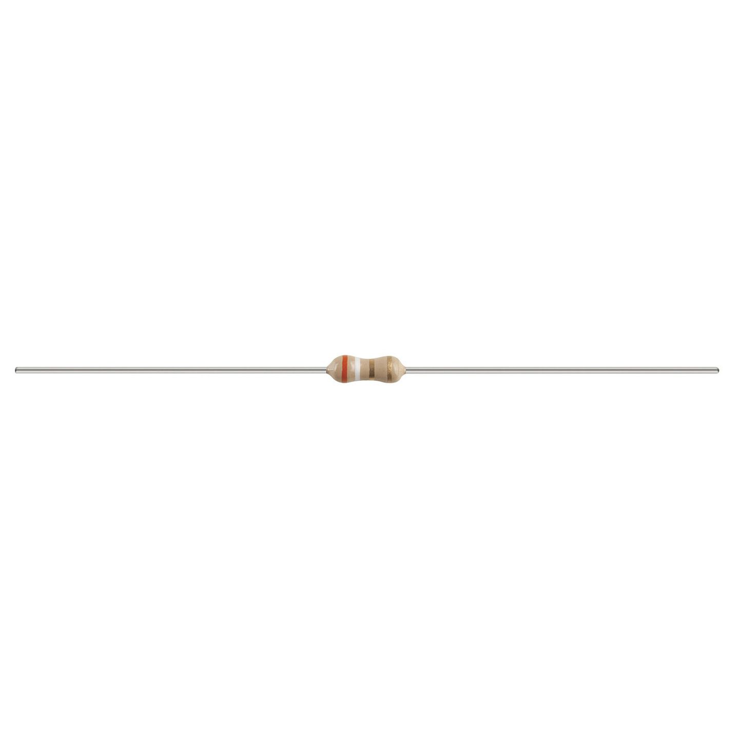 1 Ohm 0.25 Watt Carbon Film Resistors - Pack of 8