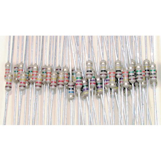 Jaycar 1/4 Watt Carbon Film Resistor Kit – 300 Pieces, 60 Values (1 Ohm to 10M)