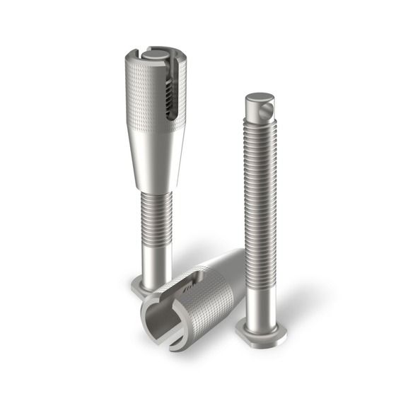 Jaycar TRED 115mm Mounting Pins with Nuts