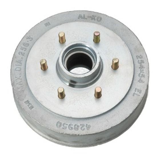 Brake Drum 10 x 2-1/4 – LandCruiser, Natural Finish with Factory Wheel Studs