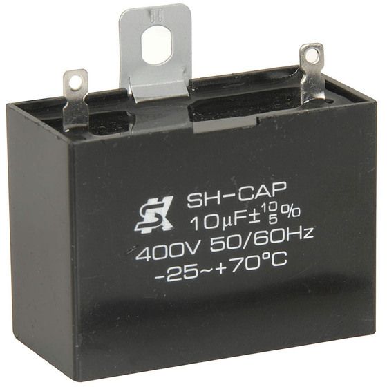 JAYCAR 10µF 400VAC Run/Start Capacitor | RU6602