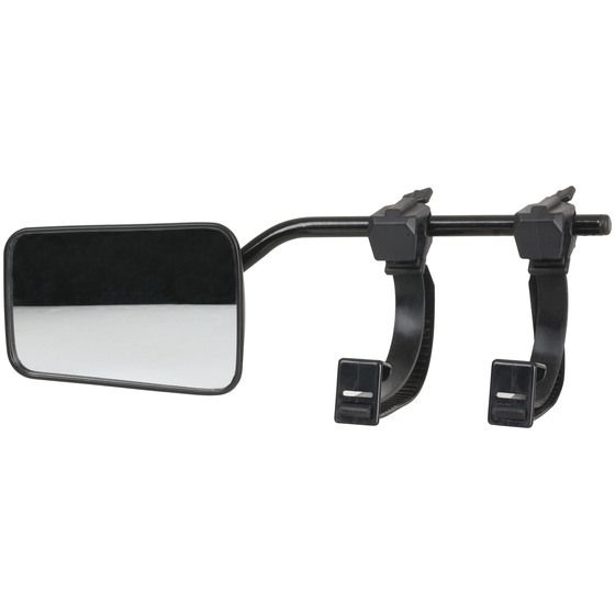 Jaycar Rectangular Convex Towing Mirror – 300mm Reach, Sold Individually