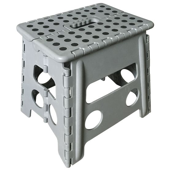 Jaycar Folding Plastic Step – 150kg Capacity, Folds to 40mm for Storage