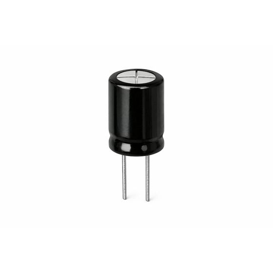 Jaycar 10µF 50V Bipolar Electrolytic Capacitor | Non-Polarised RB Type | 48mA Ripple