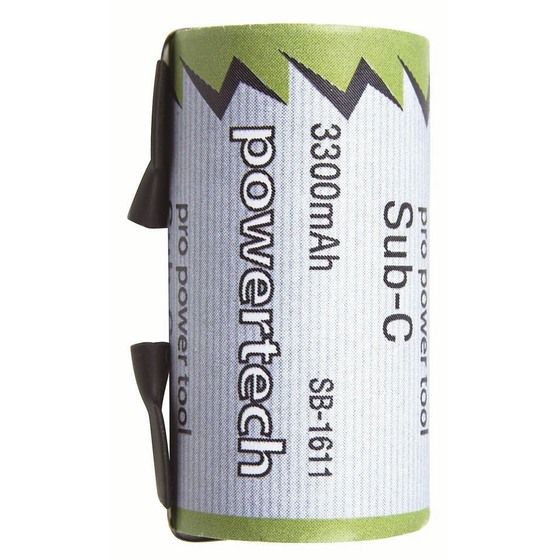 1.2V 3300mAh Sub-C Ni-MH Battery – High Discharge, Solder Tags | JAYCAR