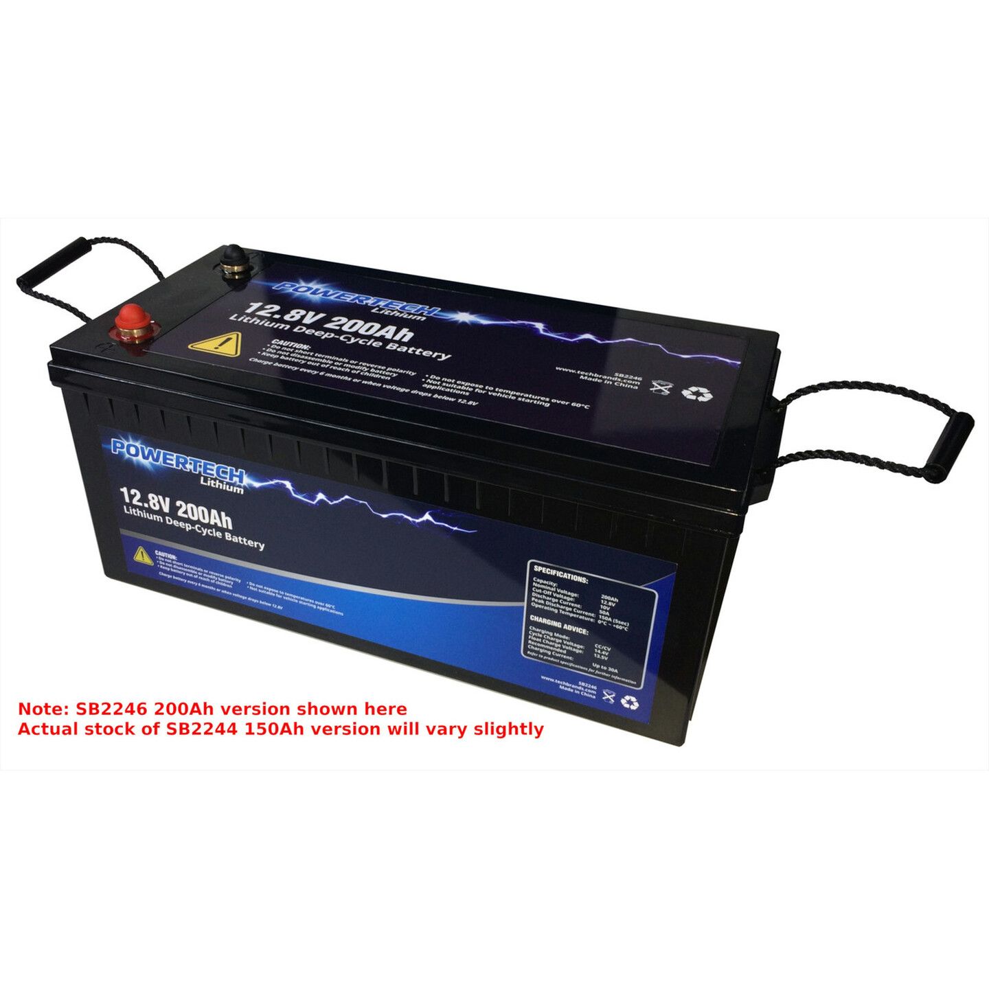 12.8V 150Ah Lithium Deep Cycle Battery