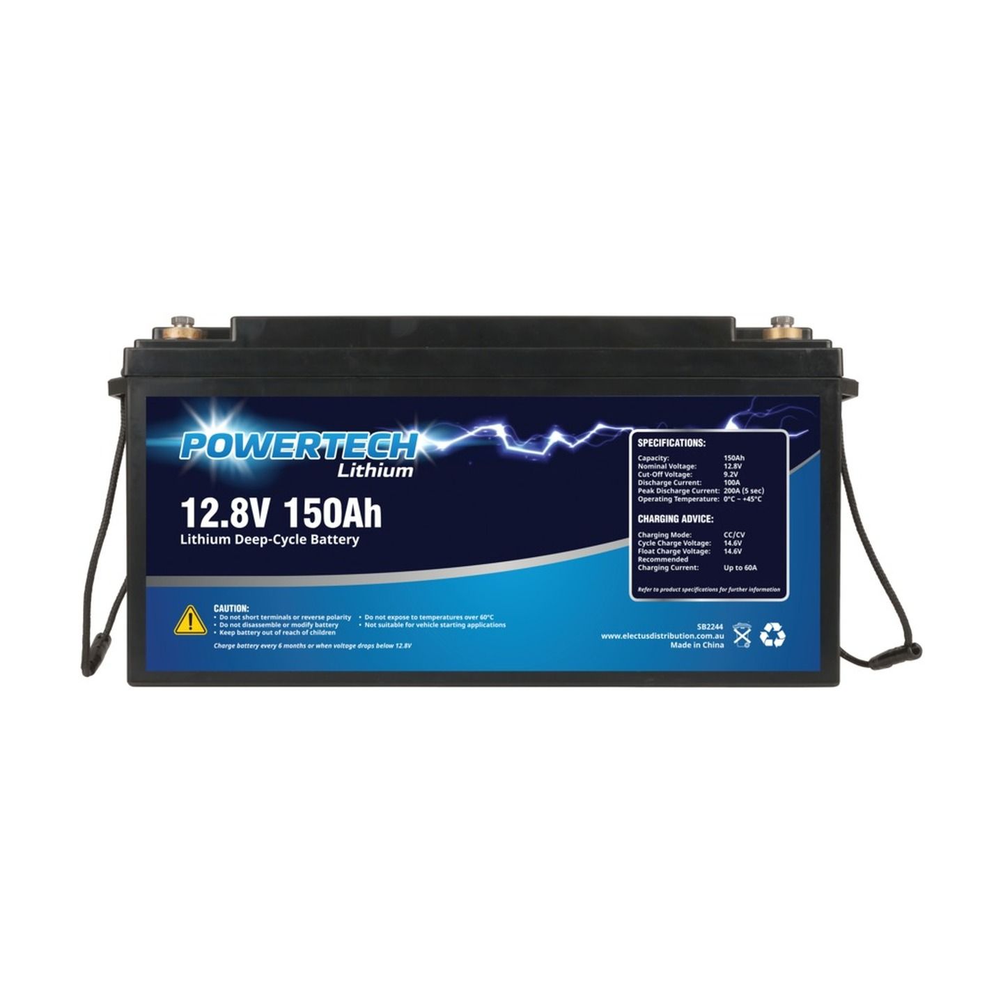 12.8V 150Ah Lithium Deep Cycle Battery