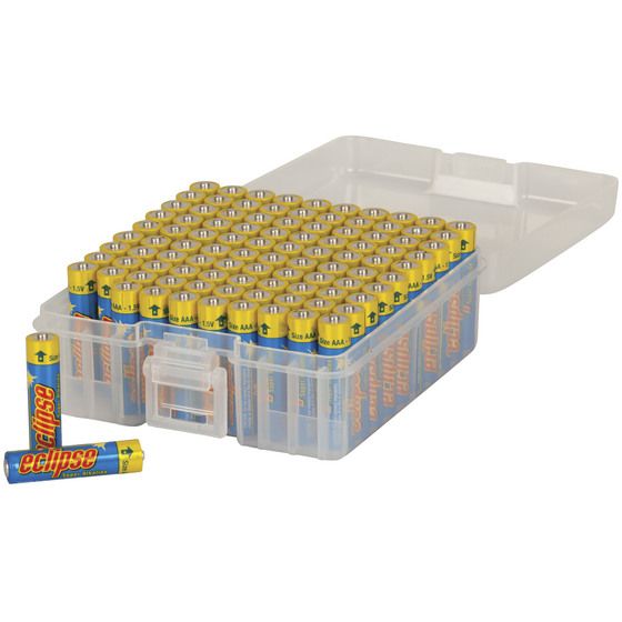 Eclipse AAA Alkaline Batteries – Pack of 100 (SB2325)