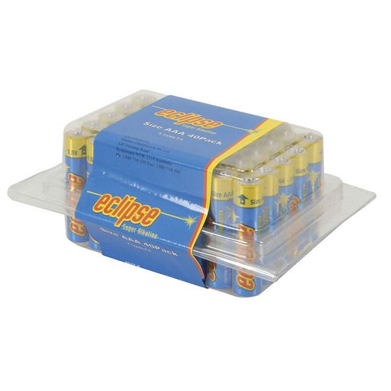 AAA Alkaline Batteries – 40 Bulk Pack (SB2328)
