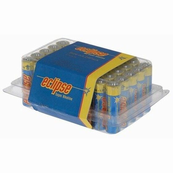 Eclipse Alkaline AA Batteries – Bulk Pack of 40