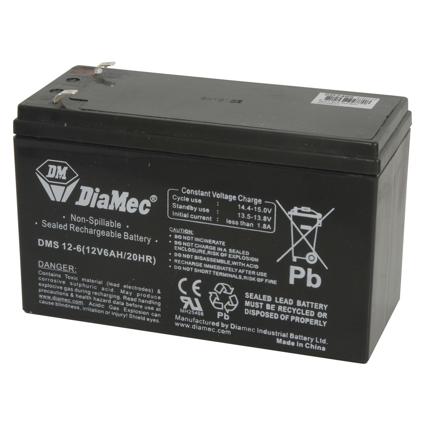 12V 6.5Ah SLA Battery