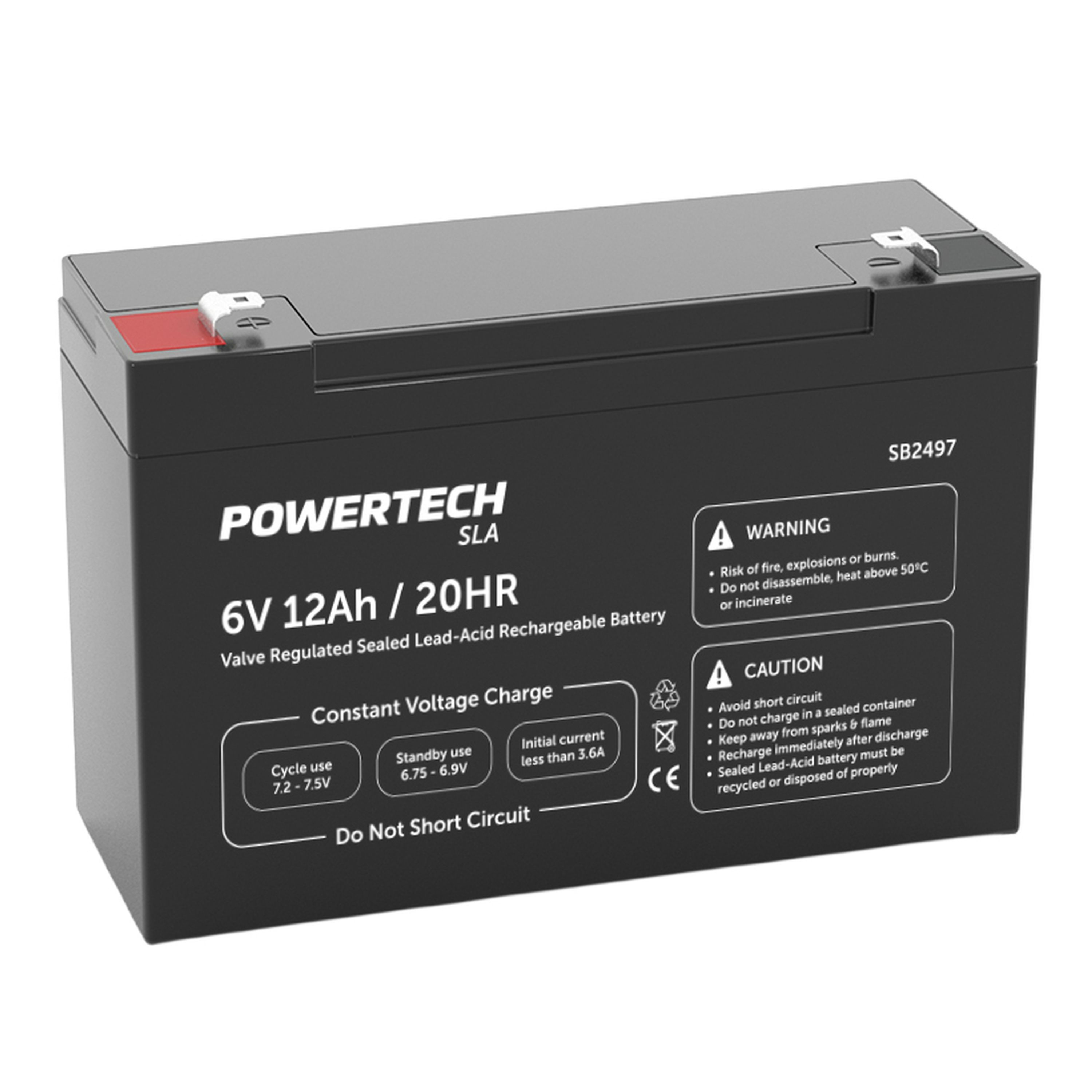 6V 12Ah SLA Battery