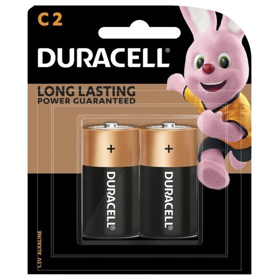 DURACELL COPPERTOP C 2PK