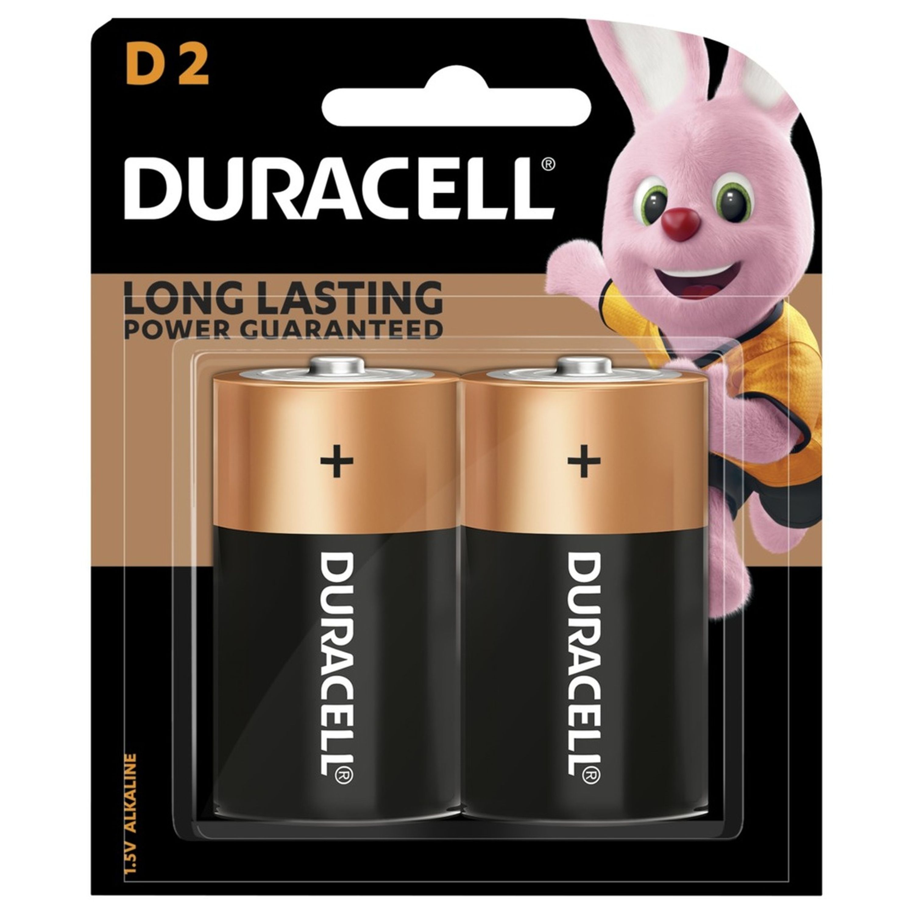 Duracell Coppertop D 2PK