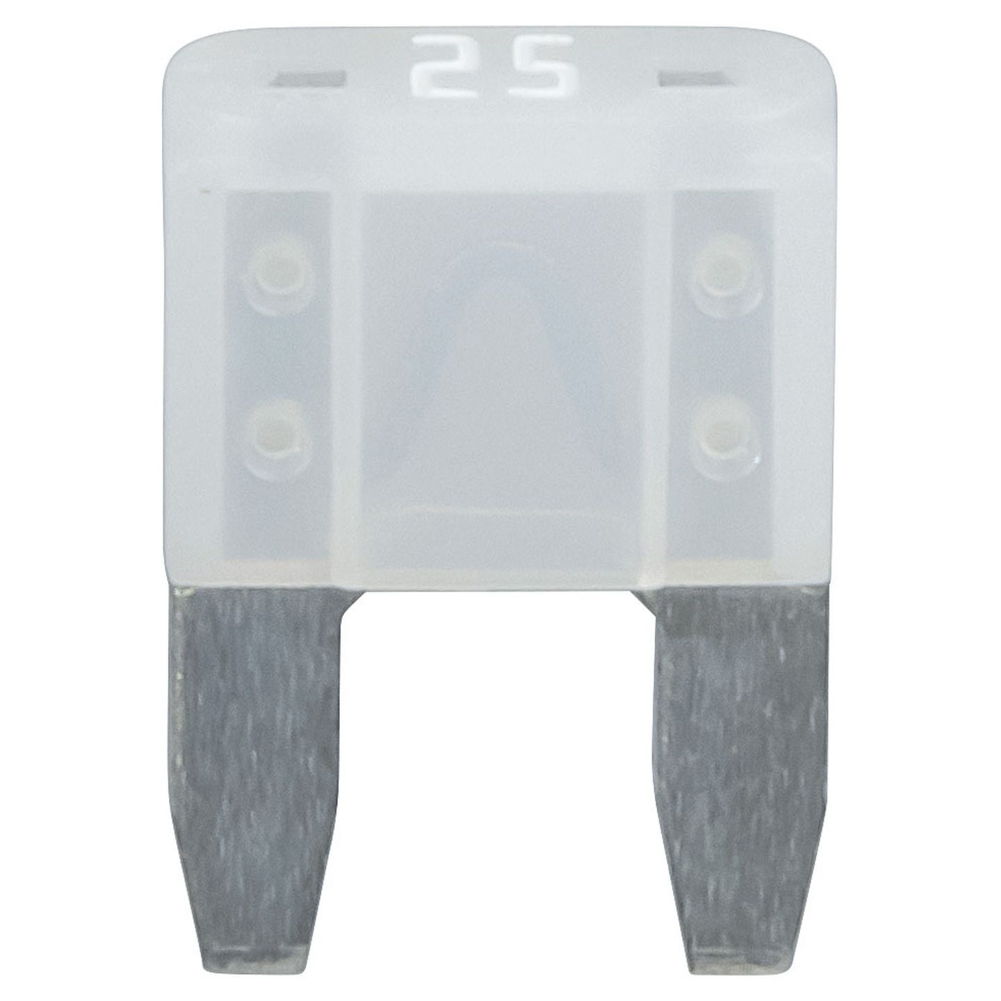 25A Clear Mini Blade Fuse