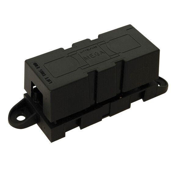 High Current MEGA Bolt-Down Fuse Holder – 32VDC 300A | Jaycar
