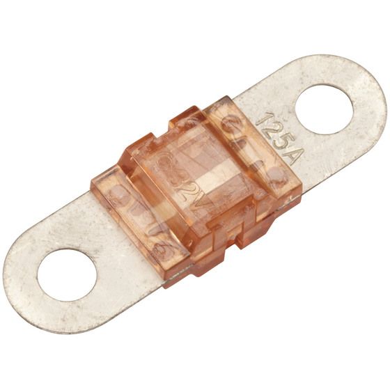 Jaycar 125A Pink MIDI Fuse – 32VDC Max, Fits SZ2079 Bolt-Down Holder