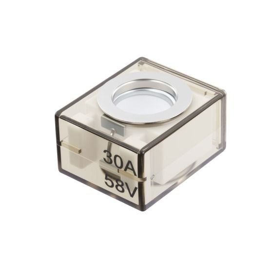 30A Battery Terminal Fuse – Marine Rated | M8, Up to 48VDC | Lithium & Large System Protection