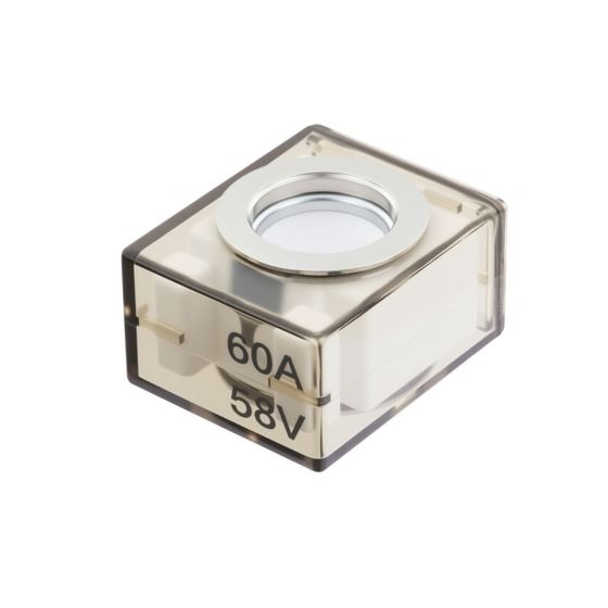 60A Battery Terminal Fuse – Marine Rated | M8, Up to 48VDC | Lithium & Large System Protection