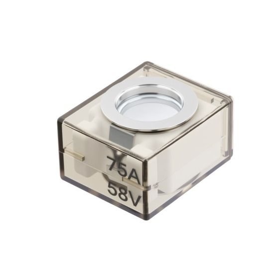 Jaycar 75A Battery Terminal Fuse | Marine Rated MRBF for M8 Systems up to 48VDC
