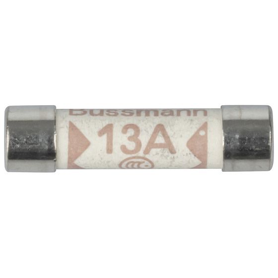 Jaycar 13A 6×25mm Ceramic Fast Blow Fuse – BS1362 Fused Plug, 264VAC
