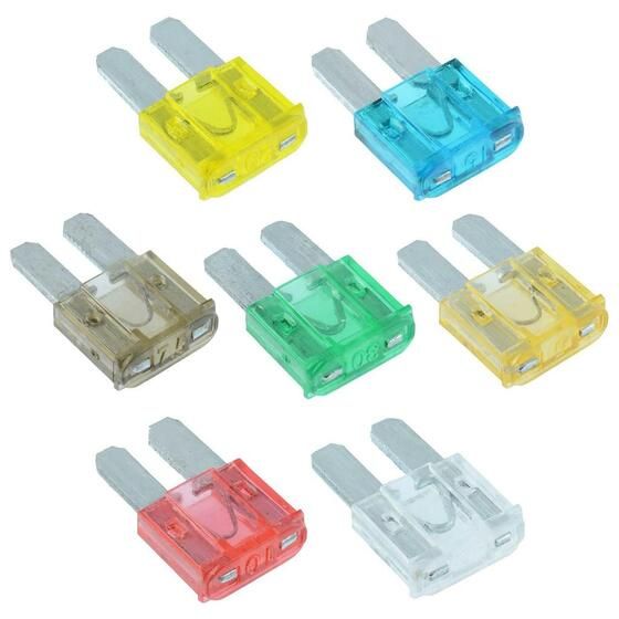 Jaycar Micro2 Blade Fuse 10-Pack – Mixed Ratings 5A to 30A