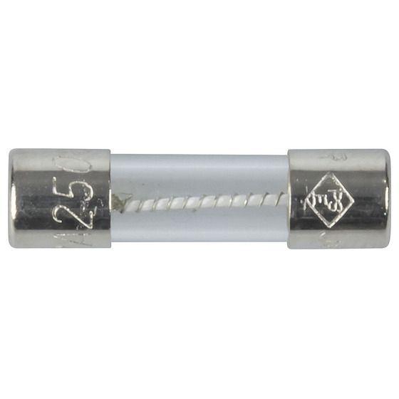 Jaycar 2A M205 Slow Blow (Time Delay) Cartridge Fuse