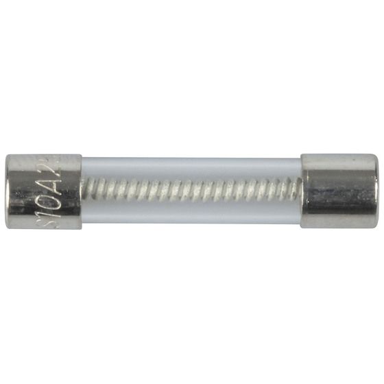 Jaycar 10A 3AG Slow Blow Fuse – Time Delay Cartridge Fuse for Motor Start-Up Protection