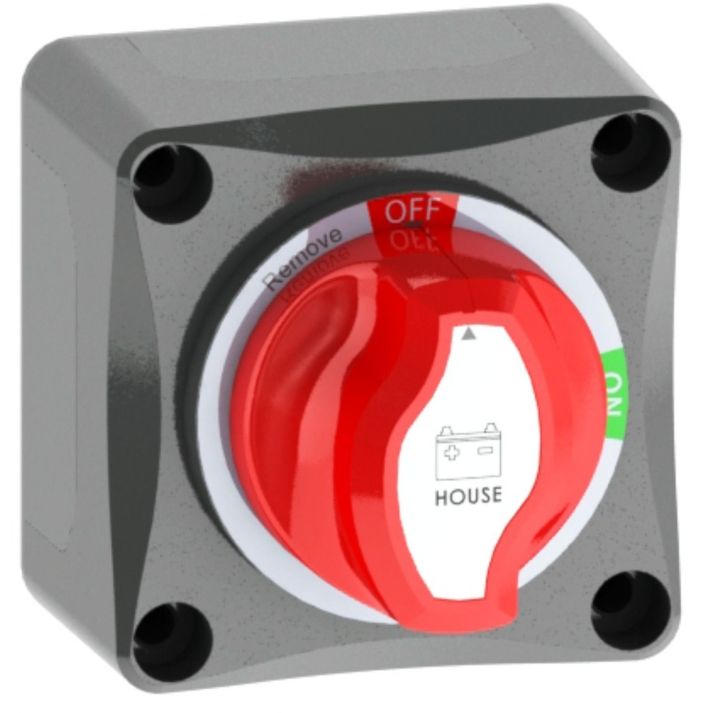 2-Position 275A Battery Isolator Switch with AFD