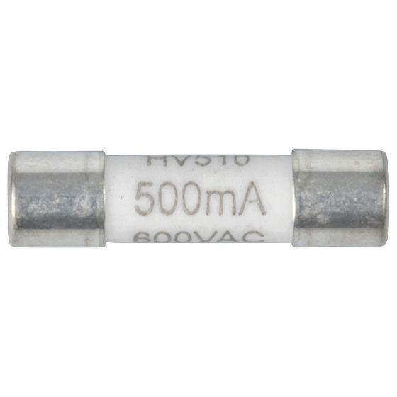 500MA M205 CERAMIC SLOW BLOW FUSE