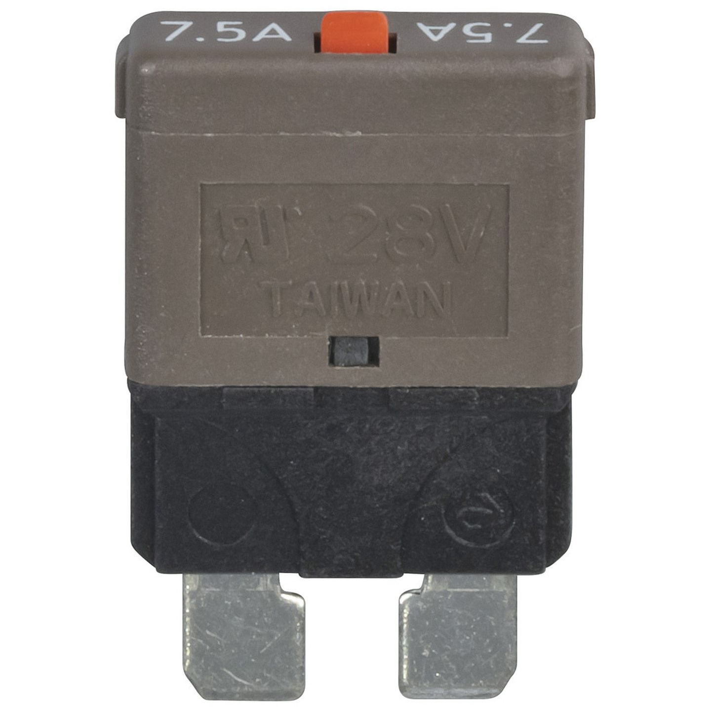 7.5A Manual Reset Standard Blade Circuit Breaker