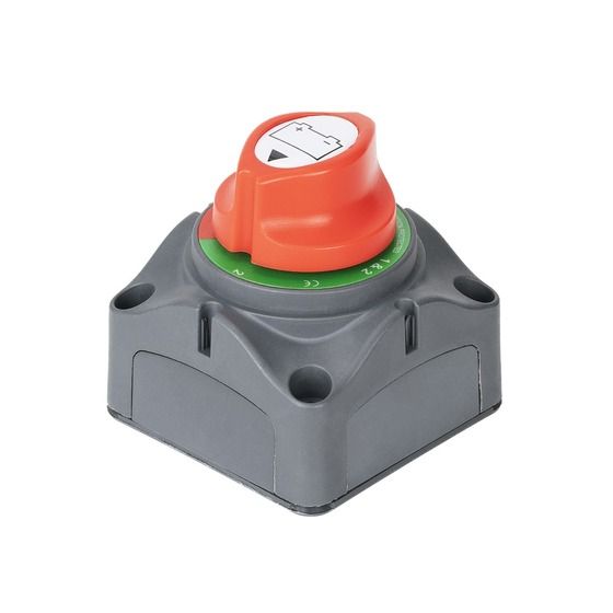 JAYCAR 200A Panel Mount Battery Isolator Switch – Removable Key, 1/2/BOTH/OFF