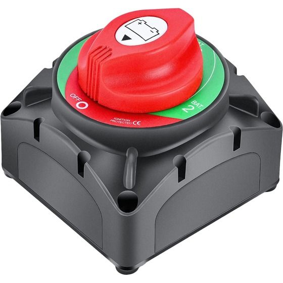 600A 4-POSITION BATTERY ISOLATOR SWITCH
