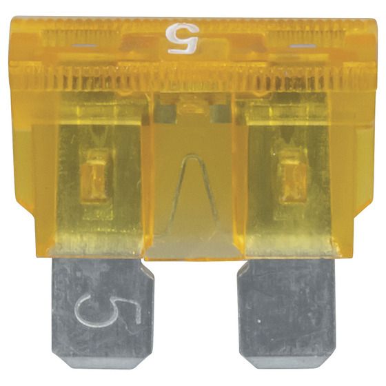 Jaycar 5A Orange Standard Blade Fuse with LED Indicator – SF5022
