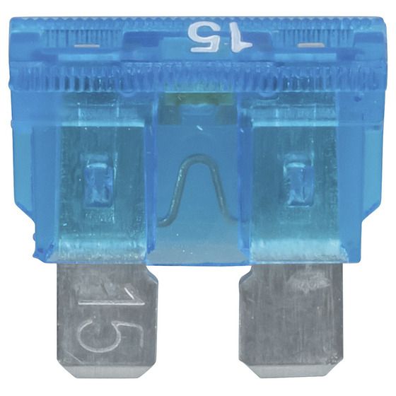 Jaycar 15A Blue Standard Blade Fuse with LED Indicator – SF5028