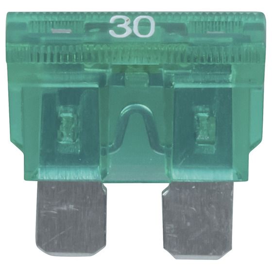 30A GREEN STANDARD BLADE FUSE WITH LED INDICATOR
