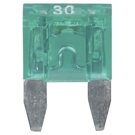 Jaycar 30A Green Mini Blade Fuse with LED Indicator – SF5084