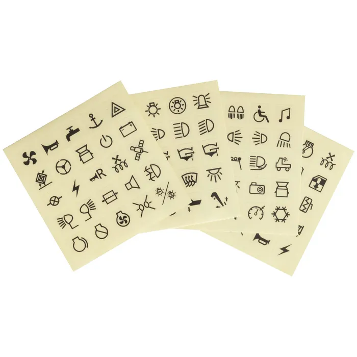 SPDT Dual Illuminated Rocker Switch with Labels and Interchangeable ...