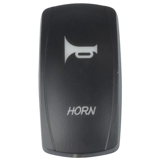 Jaycar Laser-Etched 'Horn' Cover for Illuminated Rocker Switch
